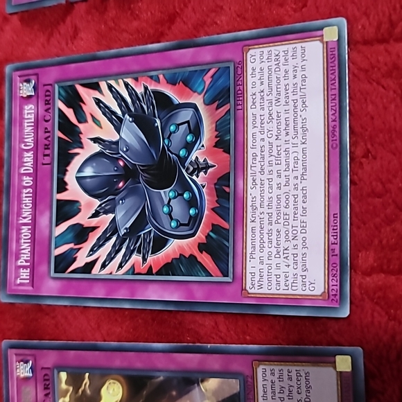 Set of 11 Yu Gi Oh Trading Trap Cards (Purple Thunder to UA) - Picture 4 of 12